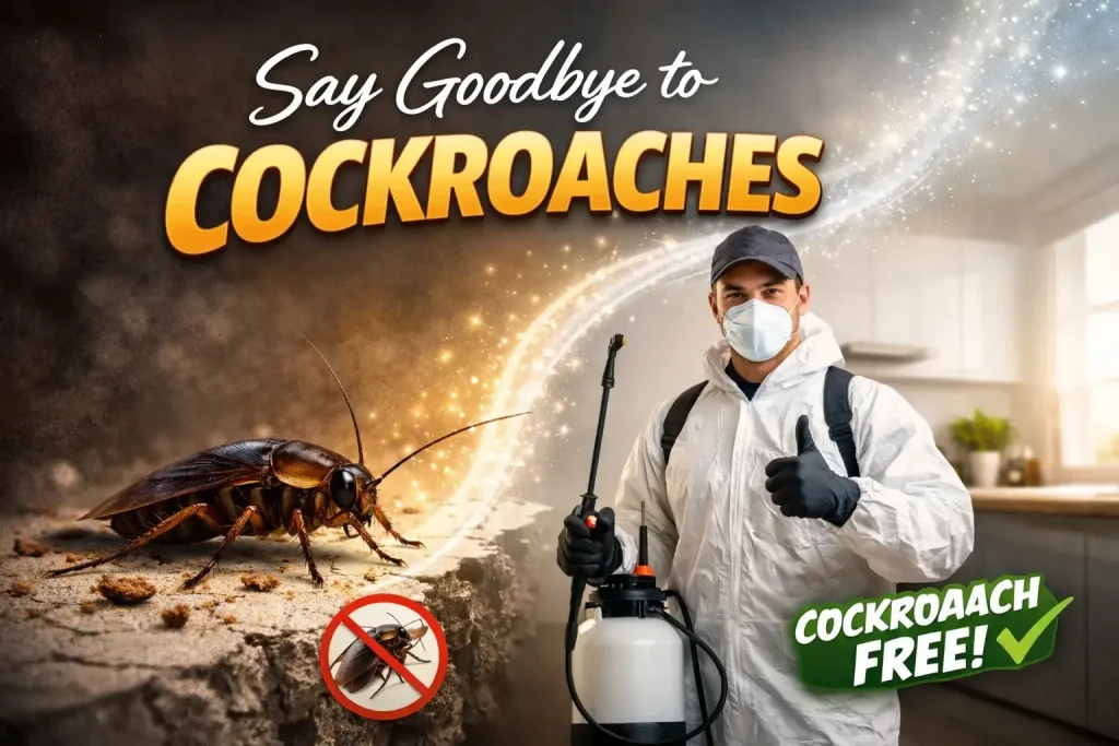 kitchen cockroach removal service Sharjah